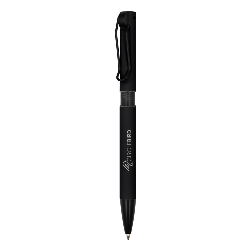 Stylo bille corp color et clip 